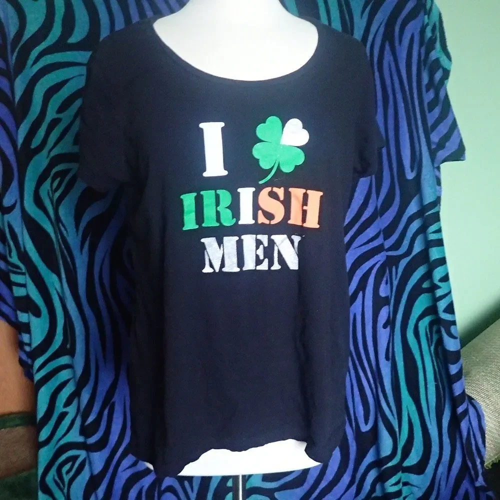 'I 🍀💚 Irish Men' T-Shirt